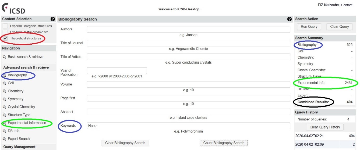 Some examples of how to use theoretical crystal structure data in the